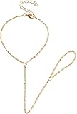 Taille du bracelet : 17 cm + extension de 4,8 cm. Circonférence de la bague : 8,5 cm. Vous pouvez ajuster la longueur selon vos besoins.