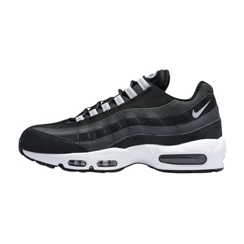 Nike Herren Air Max 95 Sneaker, Schwarz Pure Platinum Anthrazit Weiß, 42.5 EU