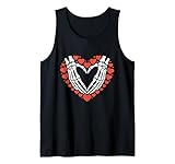 Photo Gallery mani scheletro formano cuore amore gotico san valentino canotta Photo Gallery mani scheletro formano cuore amore gotico san valentino canotta