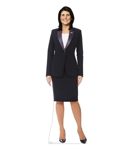 Image of Cardboard People Nikki Haley Life Size Cardboard Cutout Standup
