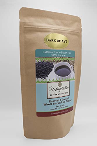 Roasted Brown Rice Coffee Alternative (Dark Roast, 24 Cup) #TOP2