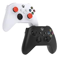 2er Pack Staubschutz Kompatibel mit Xbox Series X Konsole, PVC Schutz Zubehör mit Griffkappen – Ansicht 5