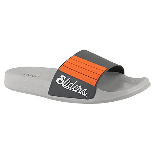 Image of URJO Kids's Sliders /Slippers Lightweight Super Flexible Arch Support Durable Anti Skid & Stylish Dailywear Sliders /Slippers for Boy's & Girl's