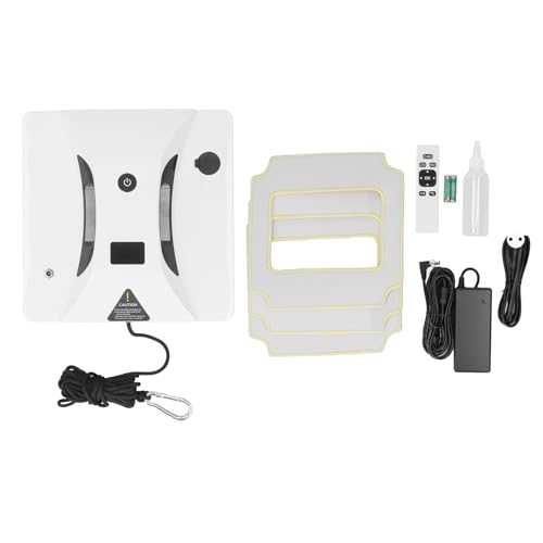 Robot De Limpieza De Ventanas 2800pa Control Remoto Con Fuerte Succión, 5 Medidas De Protección Robot De Limpieza De Ventanas Para El Hogar Enchufe De La Ue Robot De Limpieza De Ventanas 2800pa Control Remoto Con Fuerte Succión, 5 Medidas De Protección Robot De Limpieza De Ventanas Para El Hogar Enchufe De La Ue