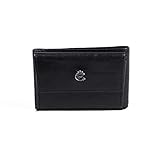 Verschlussart: Druckknopf Esquire Toscana Damengeldbörse Leder 9,5 cm