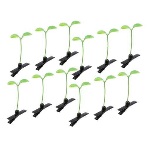 Barrette à cheveux pousse de plante pour en finir avec les pinces tristes grâce à ce lot de 60