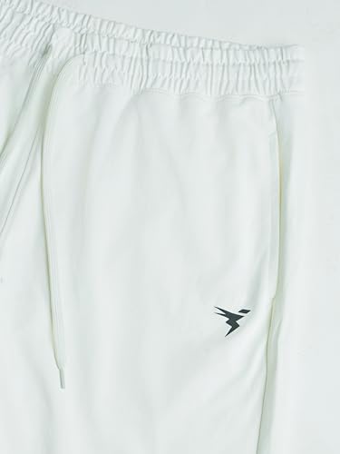Image of TECHNOSPORT Men's Slim Fit Cricket Trackpants - Lightweight, Breathable, Dry Fit Sports Trackpants for Match Sports & Regular Use