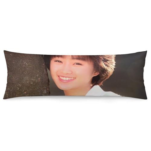 酒井法子 3 枕カバー ロング枕カバー 両面印刷 柔らかく生地 横寝用抱き枕 向き寝 室内装飾 20"x54"