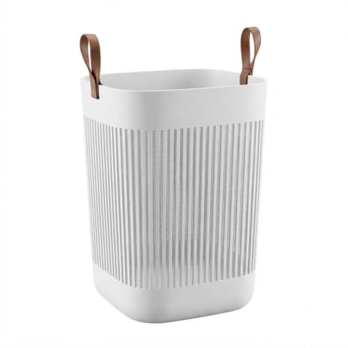 AIR O MATIC Plastic Rectangle Laundry Basket with Breathable Slot...