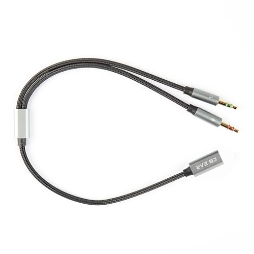Répartiteur de casque 4N OFC KBEAR KA01 adaptateur PC portable Type C