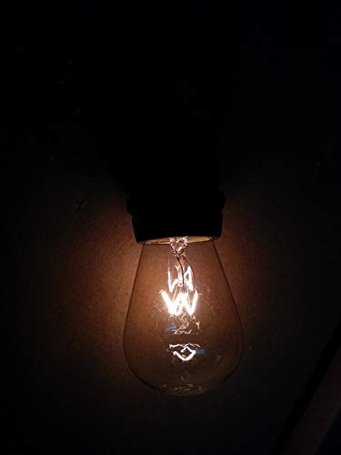 Luces de cadena exterior 50 pies con 25 sockets colgantes miniatura 6