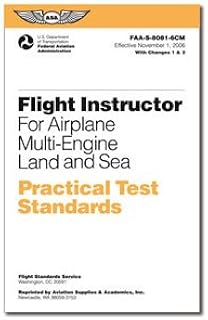 ASA Practical Test Standards CFI Multi Engine