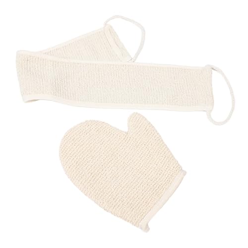 VICASKY Gants Lavables Exfoliants Pour Douche Gants Avec Côté Rugueux Pour Nettoyage Profond Sangle Arrière Pour Ajustement Sûr