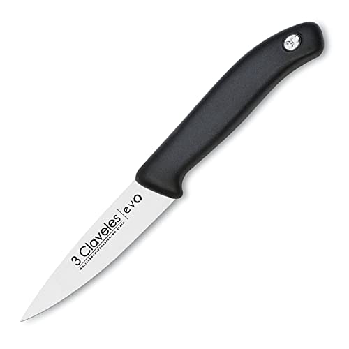 3Claveles Evo - Cuchillo para verduras, 9 cm, 3,5 pulgadas