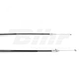 moto honda xr 600 modelo 1986 Câble de gaz retour neuf de marque Vicma.Produit de qualité idéal pour le remplacement d'un câble d'origine défaillant.Dimensions:- Longueur totale de la gaine: 955 mm- Longueur totale du câble: 1110 mmVendu à l'unité.Livré conforme à la photo.