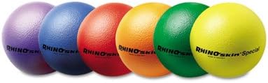 Rhino Skin Ball Sets- 8.5"- Blue- Green- Orange- Purple- Red- Yellow- 6/Set