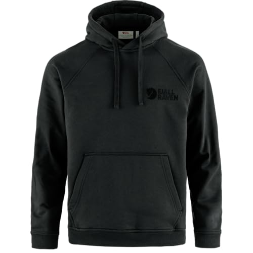 Fjällräven Herren Classic Hoodie, Black, XL