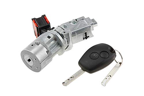 Serratura Avviamento Con Chiave Per Blocco Sterzo, Compatibile Renault E Dacia, Codice 7701208408