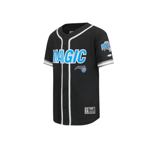 Camisa de baloncesto NBA Pro Standard para niño grande talla L negra y gris 3