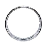 Jante de moto adaptée for , , , 1.40-17, 1.60-18, 160-21, 1.85-18, 2.15-18, 17/18/19/21 pouces, avant/arrière, métal