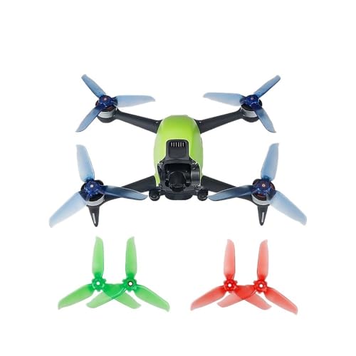 Hélices colorées FPV à dégagement rapide pour drones (2 paires bleues)