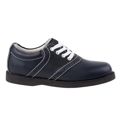Image of Girls Saddle Shoe Classic Style Uniform Oxfords (Toddler - Big Kids)