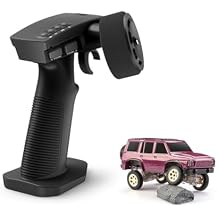 OY41-Y60 RC Rock Crawler, 1/64 Scale 2.4G Full Proportional RC Electric Mini Crawler Model, 15KM/H High Speed with Independent Suspension, Gift for Adults - Red