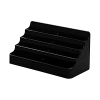 8-Pocket Acrylic Business Card Holder - 4 Tier Display For Desks & Counters