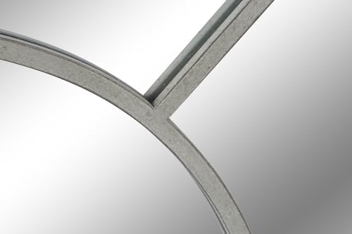 ESPEJO METAL 122X2,5X62 VENTANA ENVEJECIDO GRIS