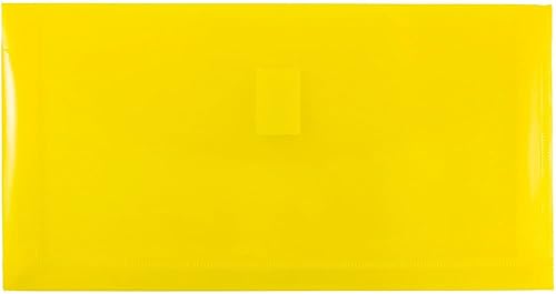 Vista 42 de JAM Paper sobres de plástico con cierre de velcro, para indexar, tamaño (5 1/2" x 7 1/2").