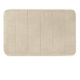 GRAND ERA Memory Foam Bath Mat Non Slip Absorbent Super Soft Velvet Microfiber Plush Shower Bathroom Rug Carpet, 16