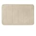 GRAND ERA Memory Foam Bath Mat Non Slip Absorbent Super Soft Velvet Microfiber Plush Shower Bathroom Rug Carpet, 16" x 24", Beige