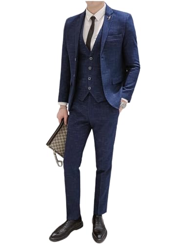 Costume trois pièces élégant pour rester impeccable au bureau