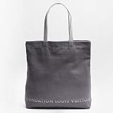 フォンダシオン ルイ・ヴィトン FONDATION 美術館限定 LOUIS VUITTON キャンバス トートバッグ グレー系マルチ【並行輸入品】