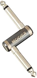 "Z" shaped pedal connector 1/4" to 1/4" connectors Keeps your pedals close on your board, saving you space Designed for Mooer micro