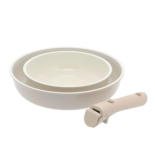 CAROTE(�J���[�e) �t���C�p�� ����� 3�_�Z�b�g IH �K�X�ΑΉ� �Z���~�b�N �~���N�e�B�[ NM-5282 ICE cream