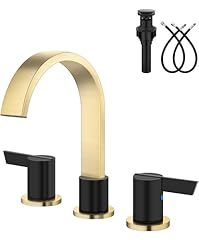 Brushed Gold and Matte Black