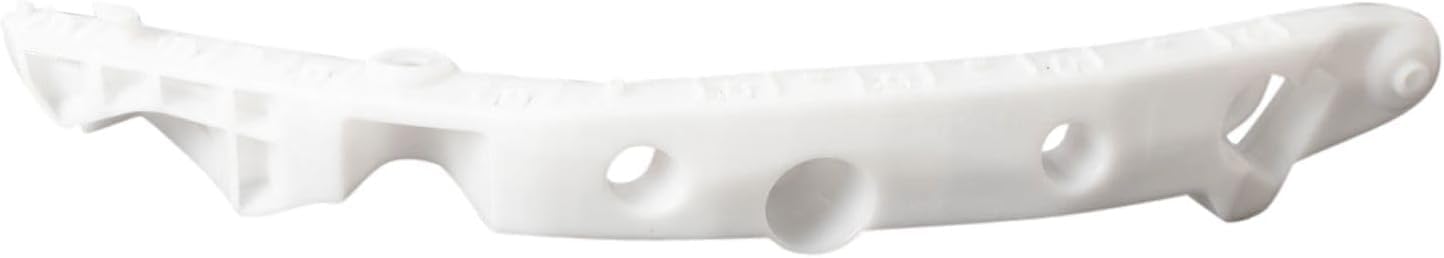 DAT AUTO PARTS Left Front Driver Side Outer Bumper Cover Bracket Replacement For 2011-2014 Nissan Juke White Textured Plastic NI1042125 622231KA0A