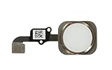  Boton Home Menu Completo con ID Touch Cable Flex para iPhone 6 4.7 Blanco