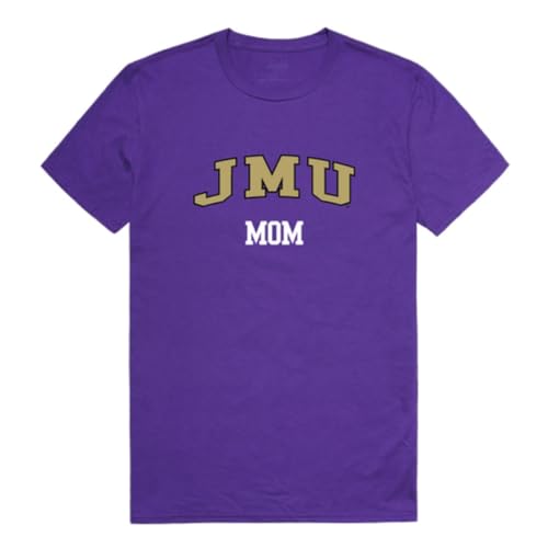 James Madison University Foundation Dukes Mom T-Shirts Heather Grey Medium -  W Republic, 549-188-PUR-02