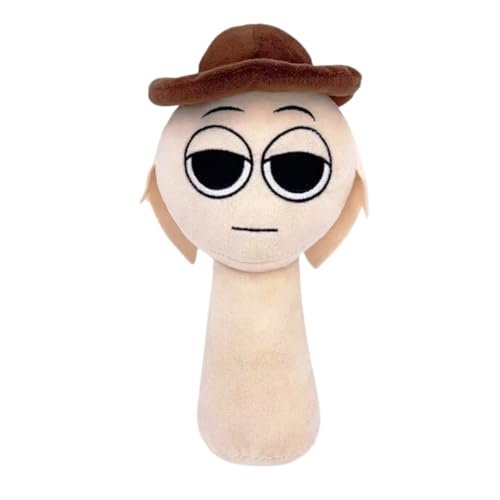 Image of Brown Hat Sprunki Plush Toys