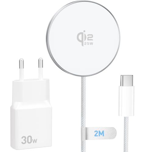 25W Qi2 Wireless Charger +30W Ladegerät für Magsafe iPhone 18 17 16 Pro Max – Ansicht 1