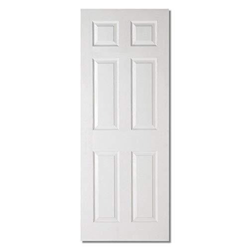 Standard Design Primed Finish MDF Slab Internal Door (Manufactured Wood) (198.1 cm H x 61 cm W x 4.4 cm D)