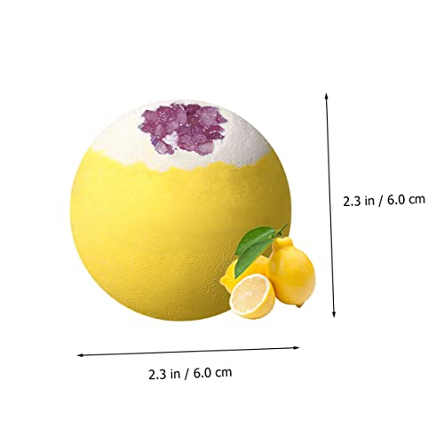 Healeved 12 Pçs Bomba De Banho Conjuntos De Banho Para Crianças Óleo De Rosas Óleo De Limão Orgânico