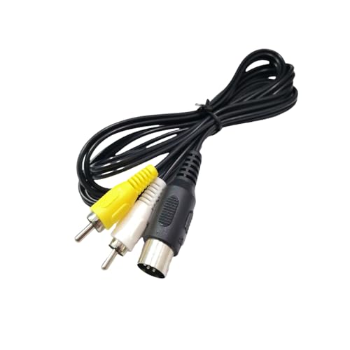 CHILDMORY AV RCA Audio Video TV Adapter Cable Compatible for Genesis 1 Console
