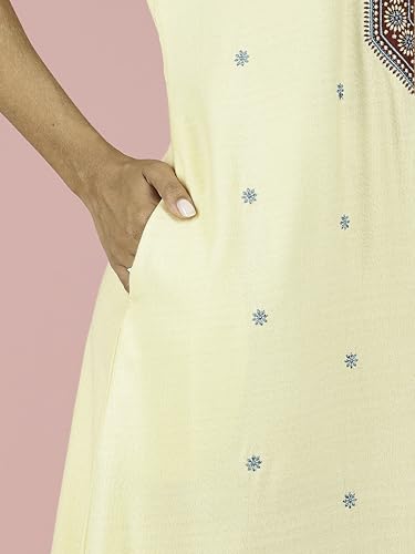 Image of 9shines Label Stylish Alpine Nighty Maxi for Women | Full Length Trendy Nightgown | Premium Nightdress | Nightwear | Heavy Embroidery Nighty with Pockets(2891)