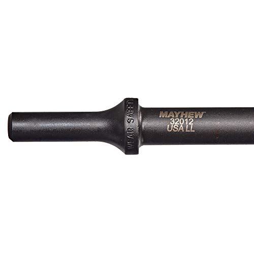 Image of Mayhew Tools 32012 Pneumatic Taper Punch, 1 /8 inch x 18 inch, Black Oxide Finish
