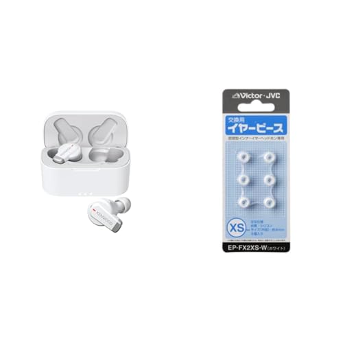 【未使用】ケンウッド ワイヤレスイヤホン KH-BIZ70T-W ホワイト KENWOOD（ケンウッド） 完全ワイヤレスイヤホン｜KH-BIZ70T-W