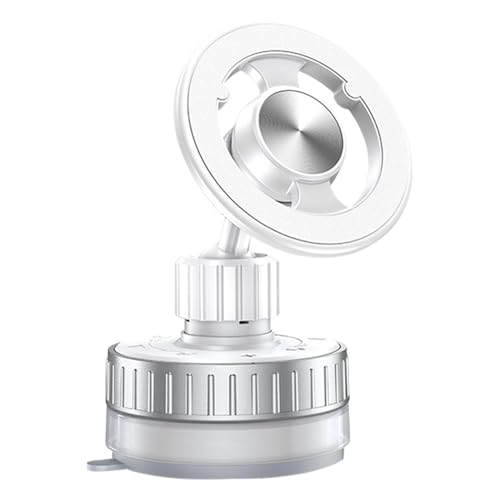 Vacuum Magnetic Phone Holder | Car Phone Cradles Compact Vacuum Smartphone Mount | Flexible Vehicle Cellphone Rack Smartphone Car Bracket for Window Metal Glass