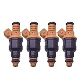  Injecteur de carburant 4x X, Compatible avec Renault Cilo 19 21 J7R/F7P 1.8 2.0 16V 192cc, Valve d\'injection de moteur de voiture 0280150830, buse Bico